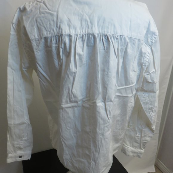 Mid-West Garment Co: White Ladies Western Shirt - Picture 6 of 6